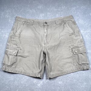 Duluth Trading Co. Shorts Men’s 44 Tan Relaxed Fit Cargo Utility 8.5” Heavy Duty